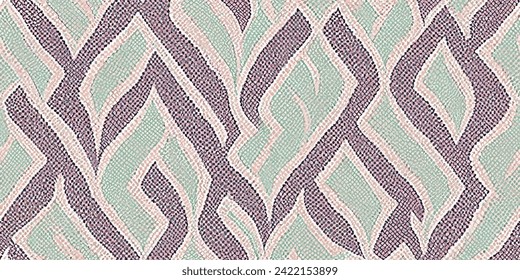 Motif ethnic handmade beautiful Ikat art. Ethnic Ikat abstract background art. Ikat ethnic tribal, boho colors seamless wallpaper. Illustration for greeting cards, printing and other design project.
