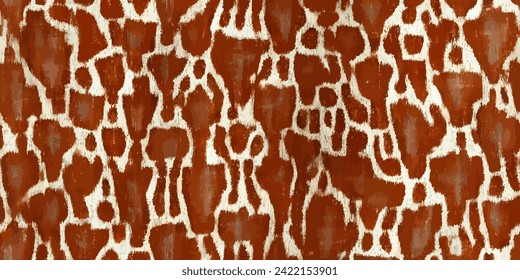 Motif ethnic handmade beautiful Ikat art. Ethnic Ikat abstract background art. Ikat ethnic tribal, boho colors seamless wallpaper. Illustration for greeting cards, printing and other design project.