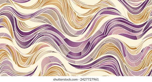 Motif ethnic handmade beautiful Ikat art.Ikat ethnic tribal, boho colors seamless wallpaper. Ethnic Ikat abstract background art.Illustration for greeting cards, printing and other design project.