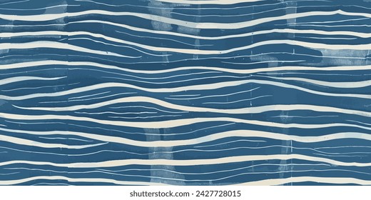 Motif ethnic handmade beautiful Ikat art.Ikat ethnic tribal, boho colors seamless wallpaper. Ethnic Ikat abstract background art.Illustration for greeting cards, printing and other design project.