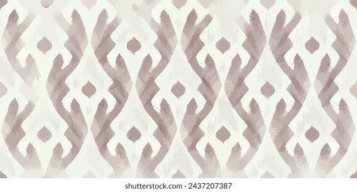 Motif ethnic handmade beautiful Ikat art.Ikat ethnic tribal, boho colors  seamless wallpaper. Ethnic Ikat abstract background art.Illustration for greeting cards, printing and other design project.