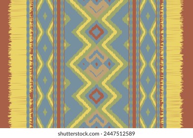 Motif ethnic handmade beautiful Ikat art. Ethnic abstract floral pink background art. folk embroidery, Peruvian, Indian, Asia, Moroccan, Turkey, and Uzbek style. Aztec geometric art ornament print.