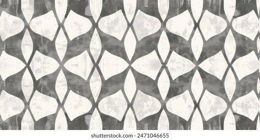 Motif ethnic handmade beautiful Ikat art.Ikat ethnic tribal, boho colors seamless wallpaper. Ethnic Ikat abstract background art.Illustration for greeting cards, printing and other design project.