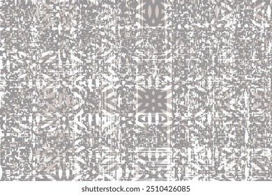 Motif ethnic handmade beautiful Ikat art. Ikat ethnic tribal, boho colors seamless wallpaper. Ethnic Ikat abstract background art. Illustration for greeting