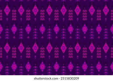 Motivo de tela patrón azteca. Patrón sin fisuras oriental étnico geométrico tradicional. Estilo mexicano. fondo púrpura. Diseño para ilustración, alfombra, ropa, alfombra, textil, batik, bordado.