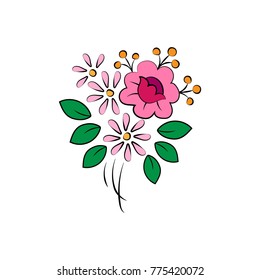 Motif, Flower, Color