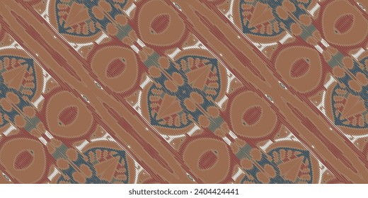 Motif Folklore Muster Unsichtbare australische Aborigine-Muster Motif Stickerei, Ikat Stickerei Vektordesign für Print skandinavische Muster sind ethnische Zigeunermuster