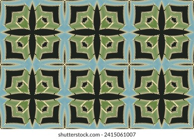 Motif folklore pattern Seamless Bandana print silk Motif embroidery, Ikat embroidery vector Design for Print lace pattern turkish ceramic ancient egypt art jacquard pattern