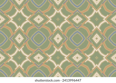 Motif folklore patrón Seamless Mughal Arquitectura Motif bordado, Ikat bordado vector Diseño para Imprimir imagen de tinta tribal en tela patola sari