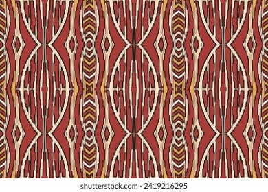 Motif folklore pattern Seamless Native American, Motif embroidery, Ikat embroidery vector Design for Print egyptian pattern tibetan mandala bandanna