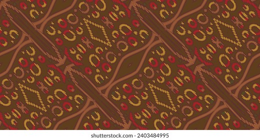 Motif Folklore Muster Seamless skandinavisches Muster Motif Stickerei, Ikat Stickerei Vektordesign für Print kurta Muster muslimische Motive Tapestyle Muster florale Wiederholung