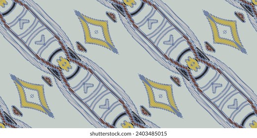 Motif folklore patrón Seamless Scandinavivy Motif embroidery, Ikat embroidery vector Design for Print scarf hijab patrón kerchief ikat vector seda kurti modelo mughal patrones