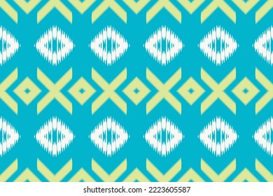 Motif ikat background tribal African Borneo Scandinavian Batik bohemian texture digital vector design for Print saree kurti Fabric brush symbols swatches