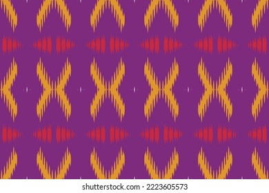 Motif ikat background tribal color Borneo Scandinavian Batik bohemian texture digital vector design for Print saree kurti Fabric brush symbols swatches
