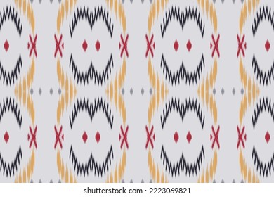 Motif ikat chevron tribal abstract Borneo Scandinavian Batik bohemian texture digital vector design for Print saree kurti Fabric brush symbols swatches