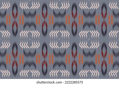 Motif ikat design tribal Africa Borneo Scandinavian Batik bohemian texture digital vector design for Print saree kurti Fabric brush symbols swatches