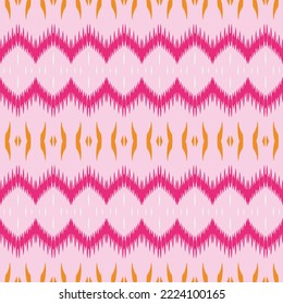 Motif ikat diamond batik textile seamless pattern digital vector design for Print saree Kurti Borneo Fabric border brush symbols swatches party wear