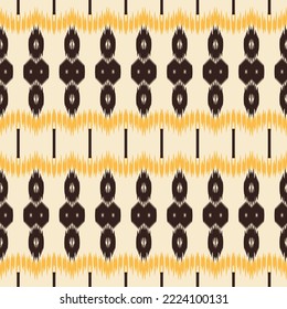Motif ikat floral batik textile seamless pattern digital vector design for Print saree Kurti Borneo Fabric border brush symbols swatches party wear