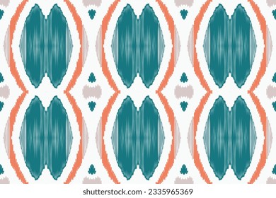 Motif Ikat Floral Paisley Embroidery Background. Ikat Texture Geometric Ethnic Oriental Pattern Traditional. Ikat Aztec Style Abstract Design for Print Texture,fabric,saree,sari,carpet.