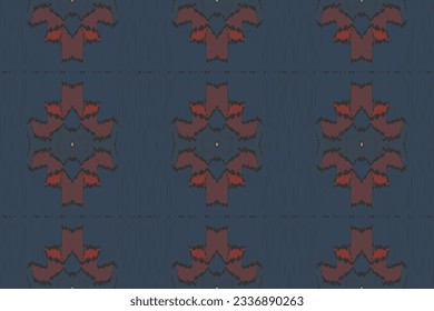 Motif Ikat Floral Paisley Embroidery Background. Ikat Vector Geometric Ethnic Oriental Pattern Traditional. Ikat Aztec Style Abstract Design for Print Texture,fabric,saree,sari,carpet.