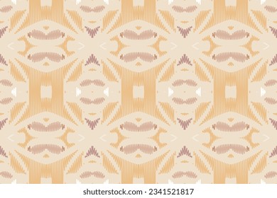 Motif Ikat Floral Paisley Embroidery Background. Ikat Stripe Geometric Ethnic Oriental Pattern Traditional. Ikat Aztec Style Abstract Design for Print Texture,fabric,saree,sari,carpet.