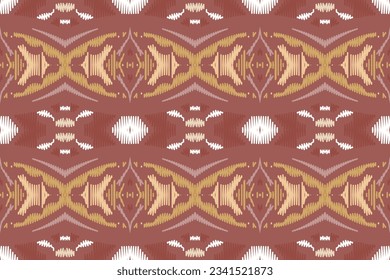 Motif Ikat Floral Paisley Embroidery Background. Ikat Floral Geometric Ethnic Oriental Pattern traditional.aztec Style Abstract Vector illustration.design for Texture,fabric,clothing,wrapping,sarong.