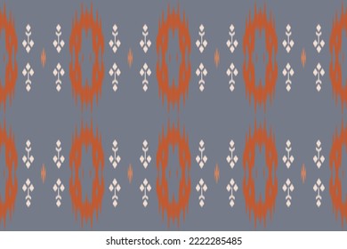Motif ikat floral tribal background Borneo Scandinavian Batik bohemian texture digital vector design for Print saree kurti Fabric brush symbols swatches