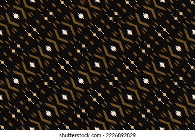 Motif ikat flower batik textile seamless pattern digital vector design for Print saree Kurti Borneo Fabric border brush symbols swatches stylish