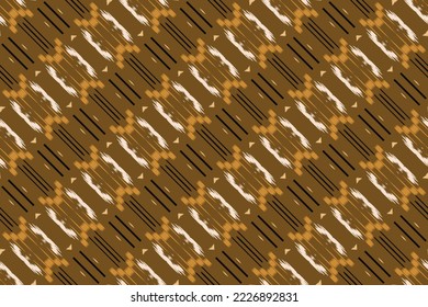 Motif ikat flower batik textile seamless pattern digital vector design for Print saree Kurti Borneo Fabric border brush symbols swatches party wear
