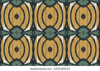Motif Ikat Paisley Embroidery Background. Ikat Design Geometric Ethnic Oriental Pattern traditional.aztec Style Abstract Vector illustration.design for Texture,fabric,clothing,wrapping,sarong.