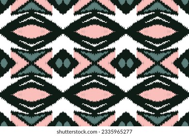 Motif Ikat Paisley Embroidery Background. Ikat Designs Geometric Ethnic Oriental Pattern Traditional. Ikat Aztec Style Abstract Design for Print Texture,fabric,saree,sari,carpet.