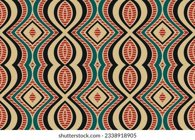 Motif Ikat Paisley Embroidery Background. Ikat Print Geometric Ethnic Oriental Pattern Traditional. Ikat Aztec Style Abstract Design for Print Texture,fabric,saree,sari,carpet.