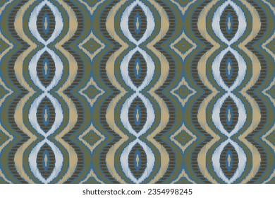 Motif Ikat Paisley Embroidery Background. Ikat Fabric Geometric Ethnic Oriental Pattern Traditional. Ikat Aztec Style Abstract Design for Print Texture,fabric,saree,sari,carpet.
