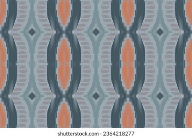 Motif Ikat Paisley Embroidery Background. Ikat Background Geometric Ethnic Oriental Pattern Traditional. Ikat Aztec Style Abstract Design for Print Texture,fabric,saree,sari,carpet.