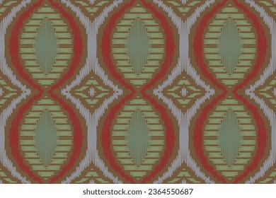 Motif Ikat Paisley Embroidery Background. Ikat Seamless Geometric Ethnic Oriental Pattern traditional.aztec Style Abstract Vector illustration.design for Texture,fabric,clothing,wrapping,sarong.