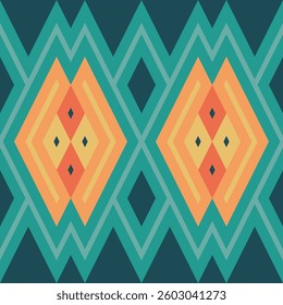 Motif Ikat Paisley Embroidery Background. Ikat Floral Geometric Ethnic Oriental Pattern Traditional. Ikat Aztec Style Abstract Design for Print Texture,fabric,saree,sari,carpet.
