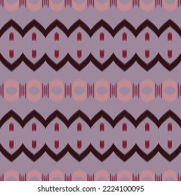 Motif ikat print batik textile seamless pattern digital vector design for Print saree Kurti Borneo Fabric border brush symbols swatches cotton