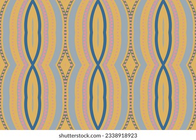 Motif Ikat Seamless Pattern Embroidery Background. Ikat Floral Geometric Ethnic Oriental Pattern Traditional. Ikat Aztec Style Abstract Design for Print Texture,fabric,saree,sari,carpet.