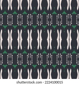 Motif ikat texture batik textile seamless pattern digital vector design for Print saree Kurti Borneo Fabric border brush symbols swatches party wear