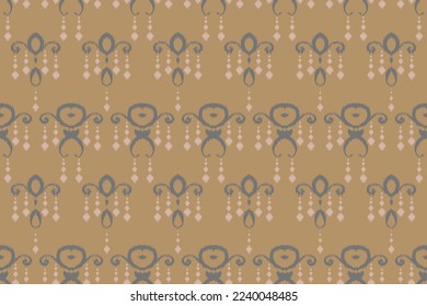 Motif ikat texture batik textile seamless pattern digital vector design for Print saree Kurti Borneo Fabric border brush symbols swatches designer