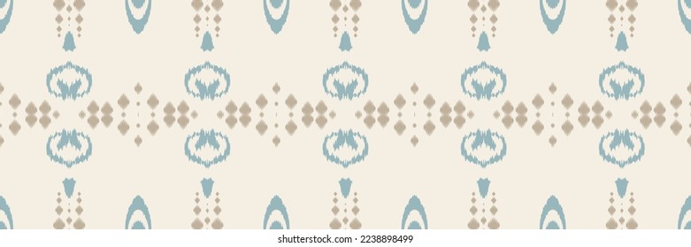 Motif ikat triángulo batik textil diseño vectorial digital sin fisuras para Print saree Kurti Borneo Tejidos símbolos de pincel de barandillas de diseño