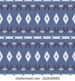 Motif ikat vector batik textile seamless pattern digital vector design for Print saree Kurti Borneo Fabric border brush symbols swatches party wear