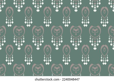 Motif ikat vector batik textile seamless pattern digital vector design for Print saree Kurti Borneo Fabric border brush symbols swatches party wear