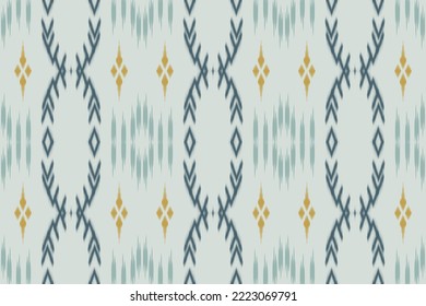 Motif ikkat or ikat design tribal African Borneo Scandinavian Batik bohemian texture digital vector design for Print saree kurti Fabric brush symbols swatches