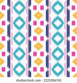 Motif ikkat or ikat design tribal African Borneo Scandinavian Batik bohemian texture digital vector design for Print saree kurti Fabric brush symbols swatches