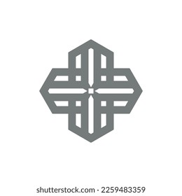 motif logo luck icon simple use goodwill symbol