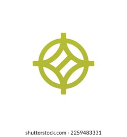 motif logo simple angular logo can be used for textile