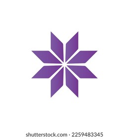 motif logo simple angular logo can be used for textile