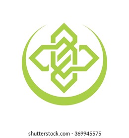motif logo vector. celtic. arabesque.
