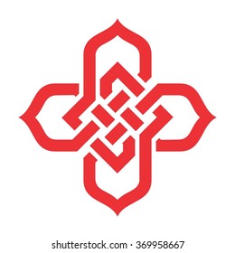 motif logo vector. celtic. arabesque.